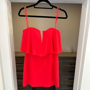 Strapless Red BCBG Max Azria Cocktail Dress - 02